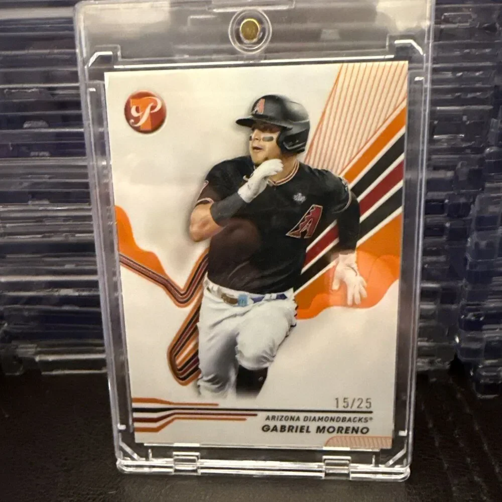 2024 Topps Pristine Gabriel Moreno Orange Refractor #/25 Diamondbacks🔥🔥